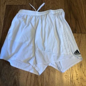 White Adidas Shorts